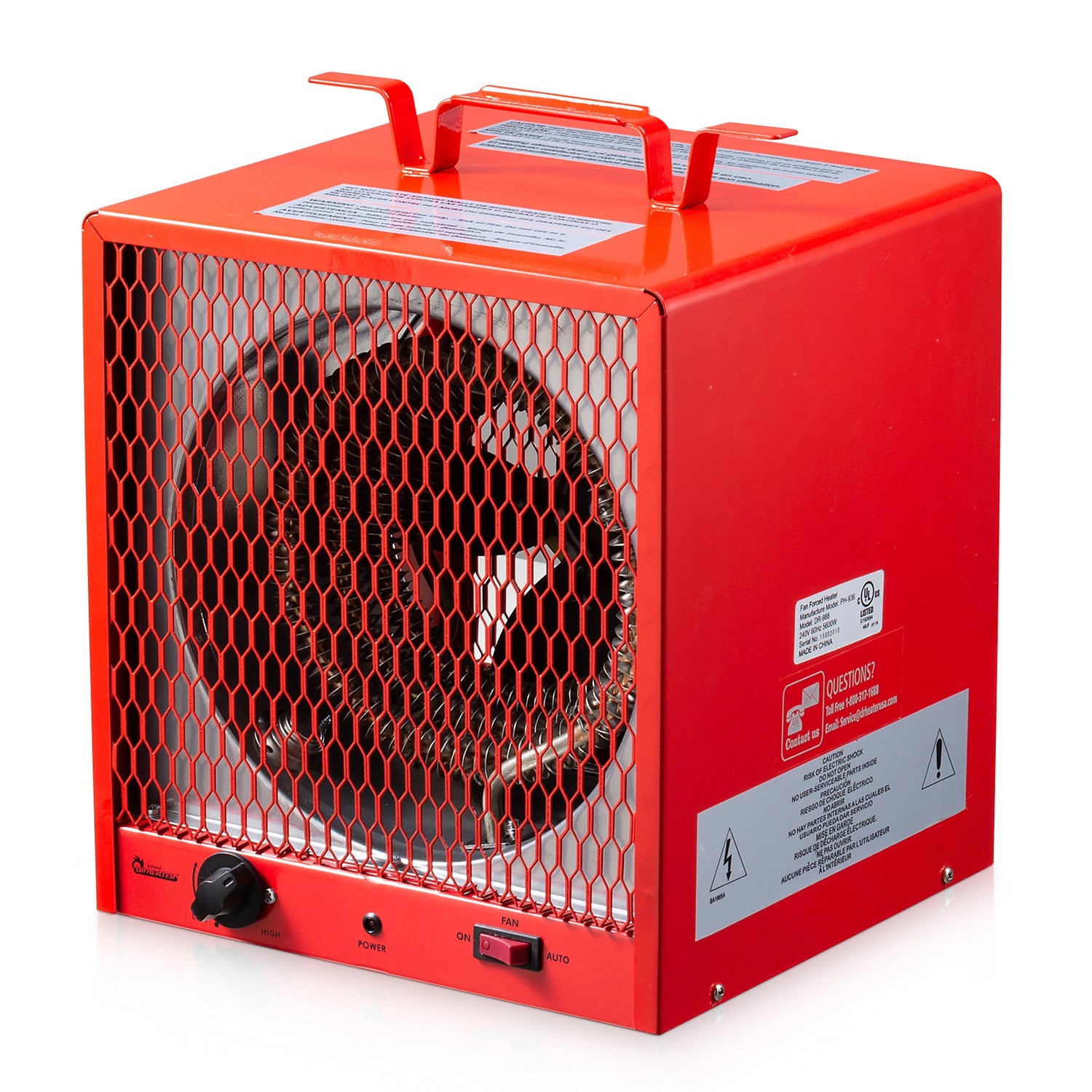 DR Infrared Heater 18,500 BTU 208V/240V