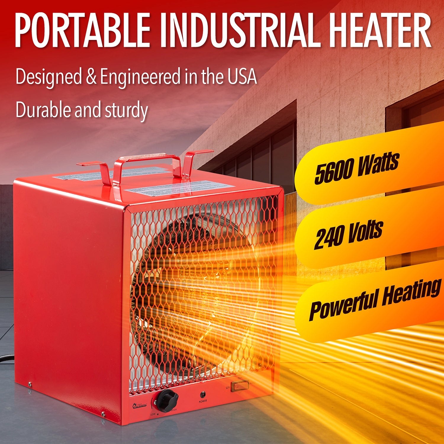 DR Infrared Heater 18,500 BTU 208V/240V