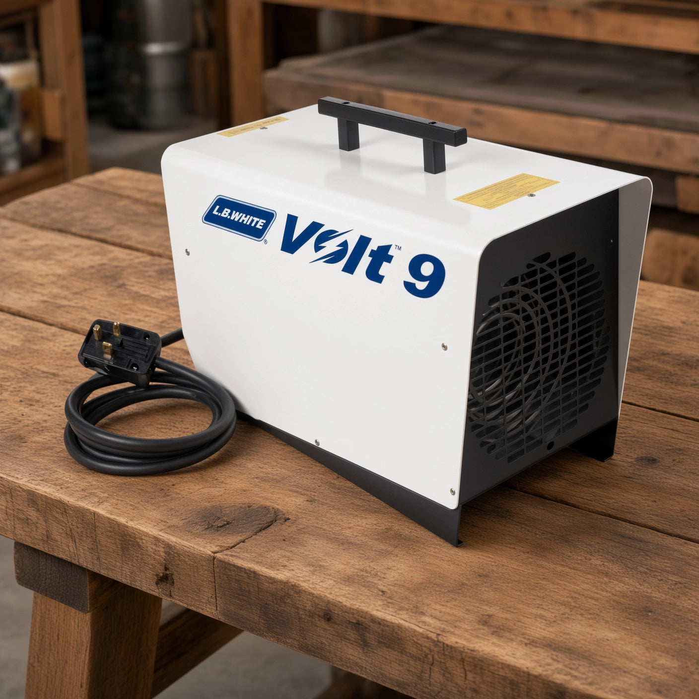L.B. White Volt 9 Electric Heater – 9000W, 240V, 37.5 Amp