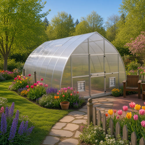 Riga XL 6 14 x 19 Greenhouse
