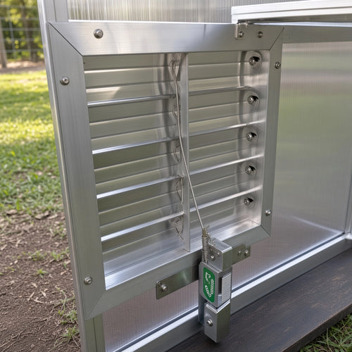 16" Intake Shutter Vent for Riga Greenhouses