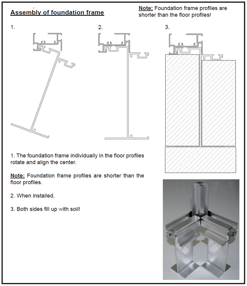 Foundation Frame for Riga XL 6