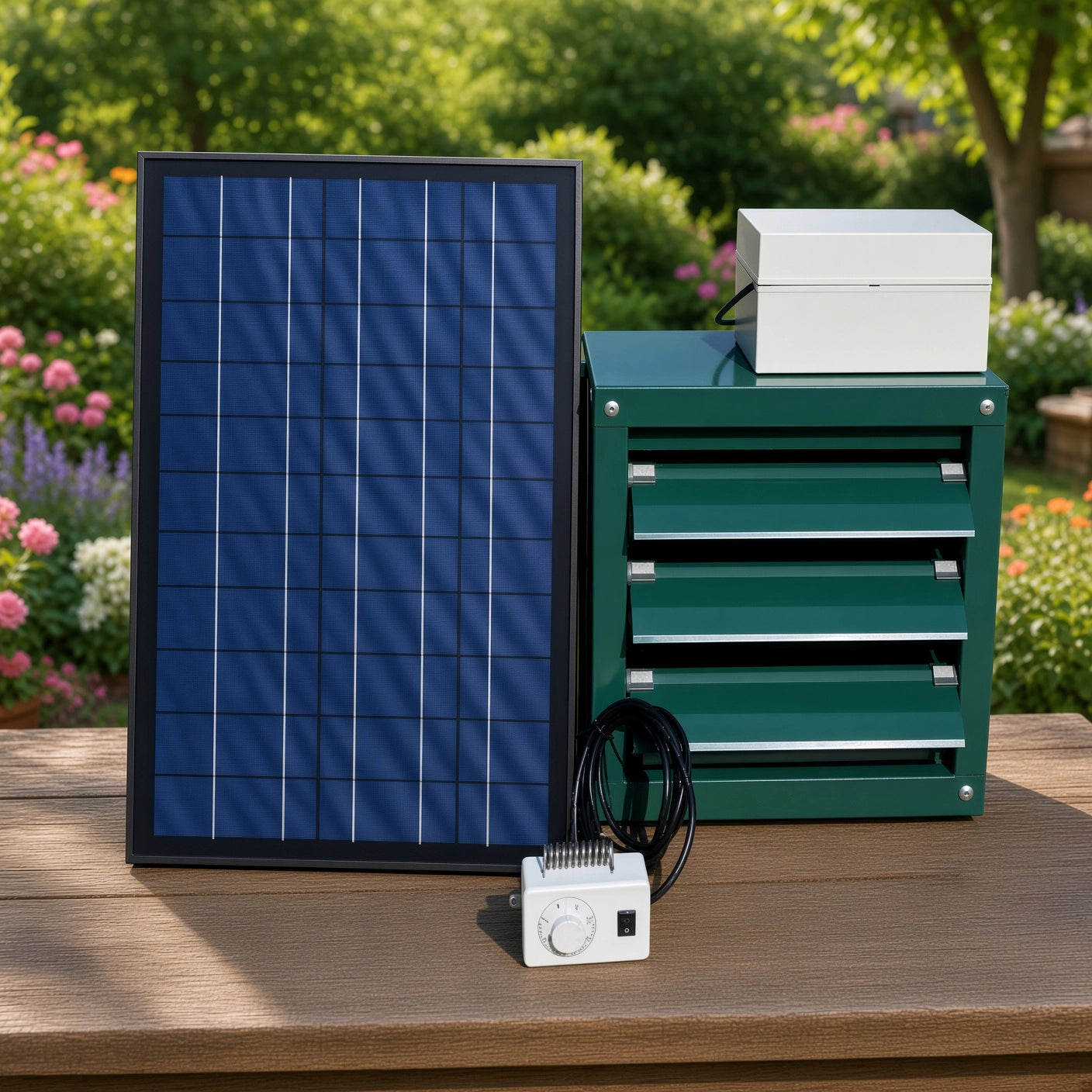Solar Powered Exhaust Fan Kit – 16